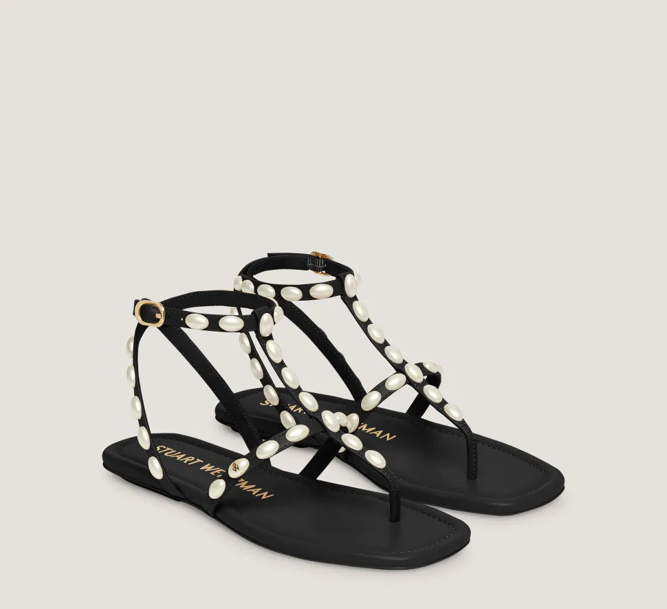 Stuart Weitzman Flat & Low Heel Sandals|The SW Extended Sizes Collection-CHANGE LOCATION