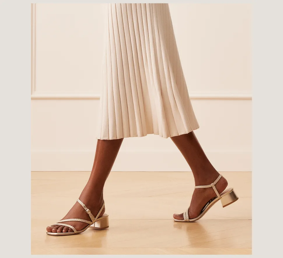 Stuart Weitzman Flat & Low Heel Sandals|Trending: Block Heels-CHANGE LOCATION