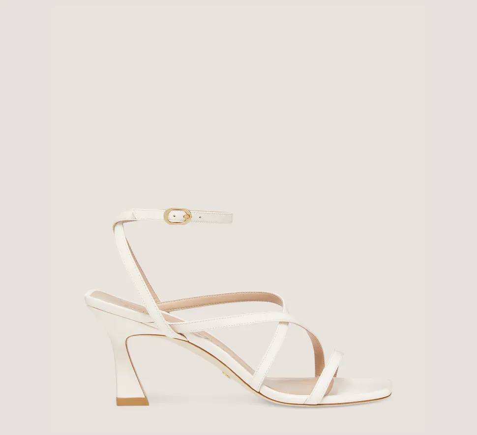 Stuart Weitzman Mid Heel Sandals|The Bridal Collection-CHANGE LOCATION