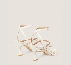Stuart Weitzman Mid Heel Sandals|The Bridal Collection-CHANGE LOCATION