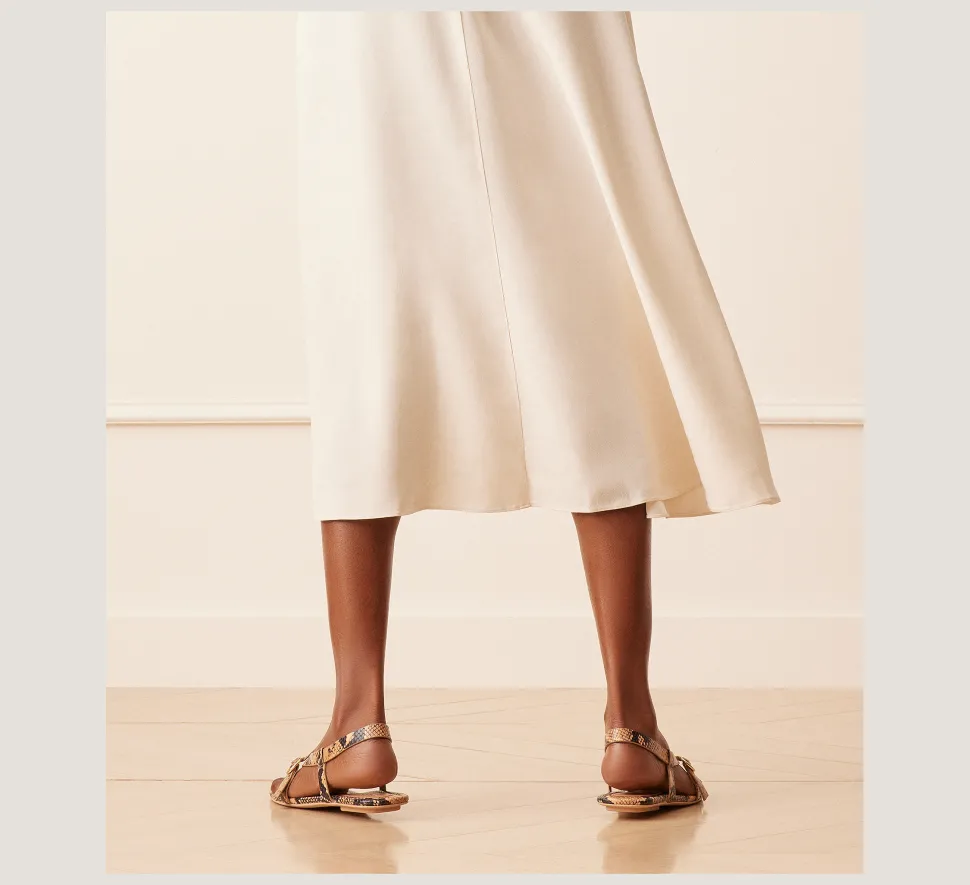 Stuart Weitzman Flat & Low Heel Sandals|Sandals-CHANGE LOCATION